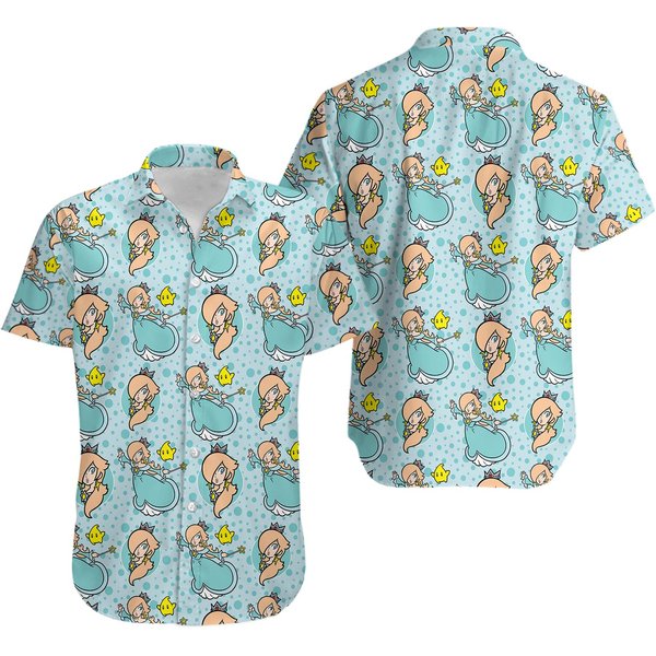 Princess Rosalina Button Shirt, Rosalina Shorts-image