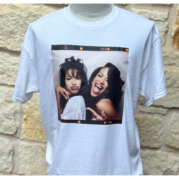 Aaliyah & Selena Quintanilla Tshirt-image