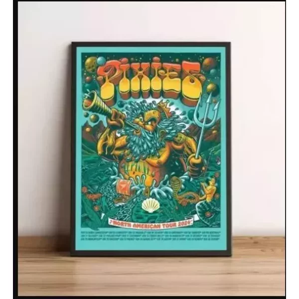 Pixiies North American Tour 2024 Poster, Poster 2024-image