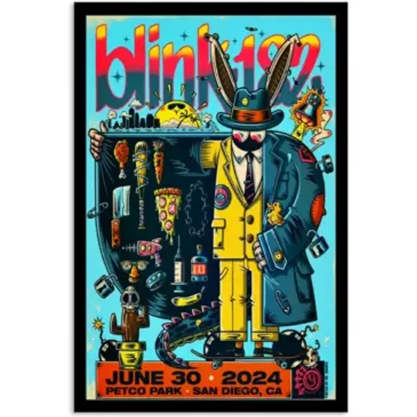 B182 Jun 30 2024 Petco Park San Diego Ca Poster-image