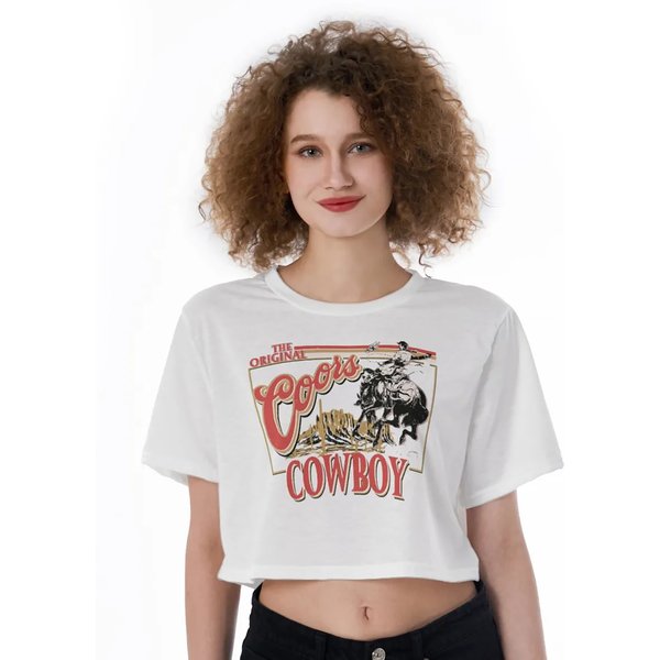 Ccoors Country Cowboy Crop Top-image