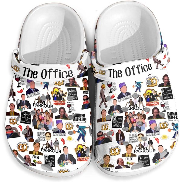 The Office Shoes, The Office Sandals, Tv Show Clog