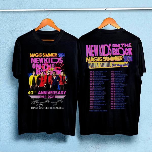 Nk On The Block The Magic Summer Tour 2024 Shirt-image