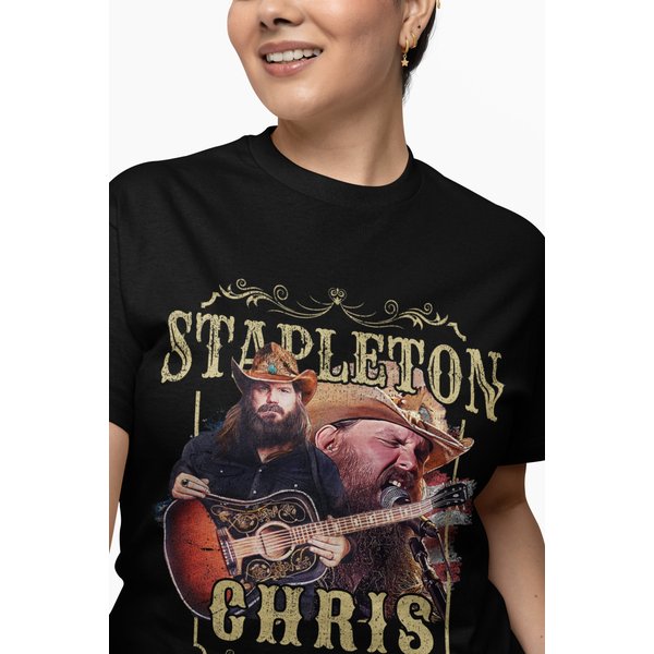 Chris Stapleton Country Music T-Shirt-image