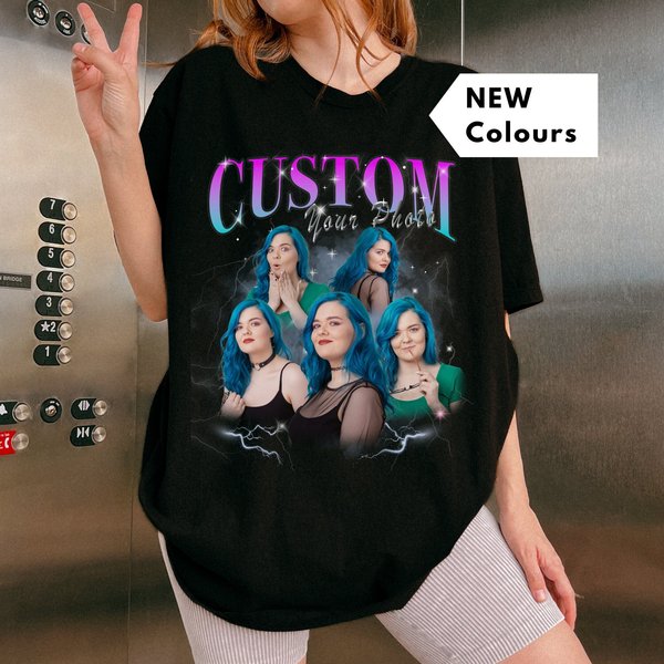 Custom Bootleg Rap Tee With Photo-image