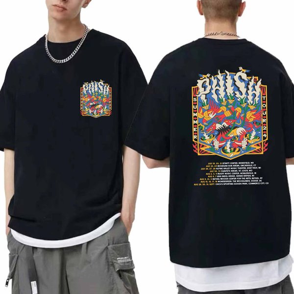 Phish Summer 2024 Tour Shirt, Phish Band Fan Shirt-image