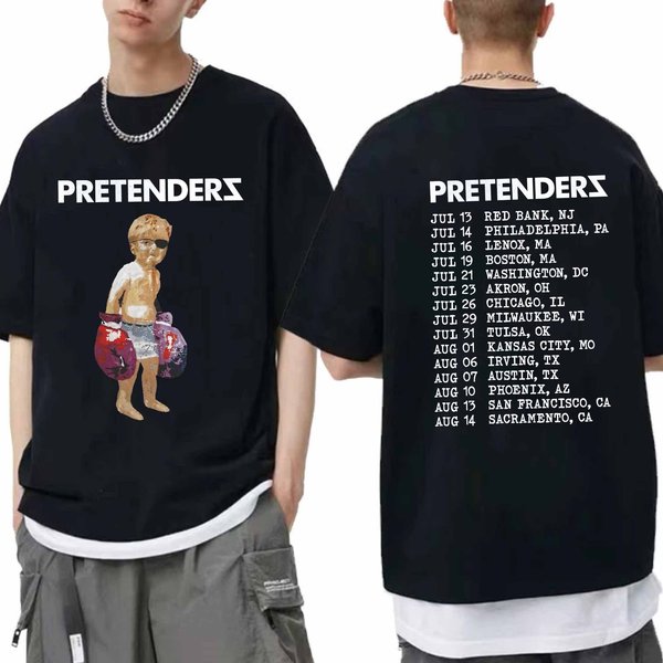 The Pretenders Us 2024 Tour Shirt, The Pretenders Band Fan Shirt-image