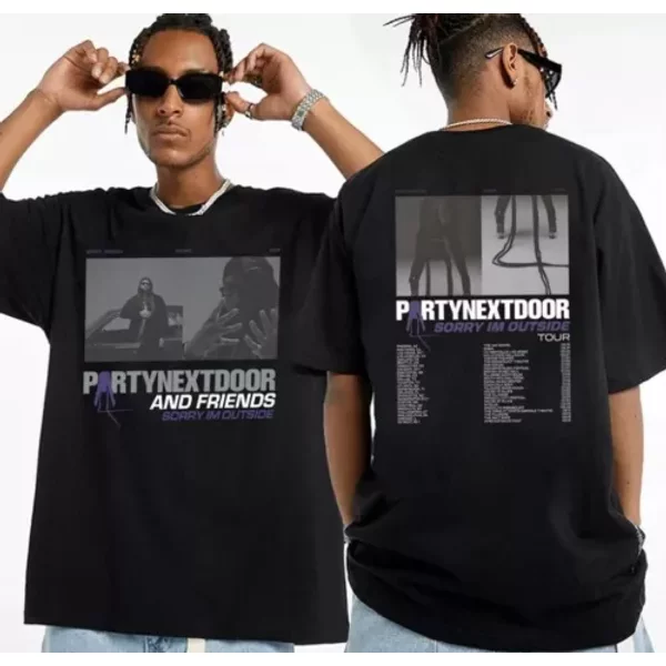 Partynextdoor Sorry I'm Outside Tour 2024 Shirt, Partynextdoor 2024 Concert Shir-image