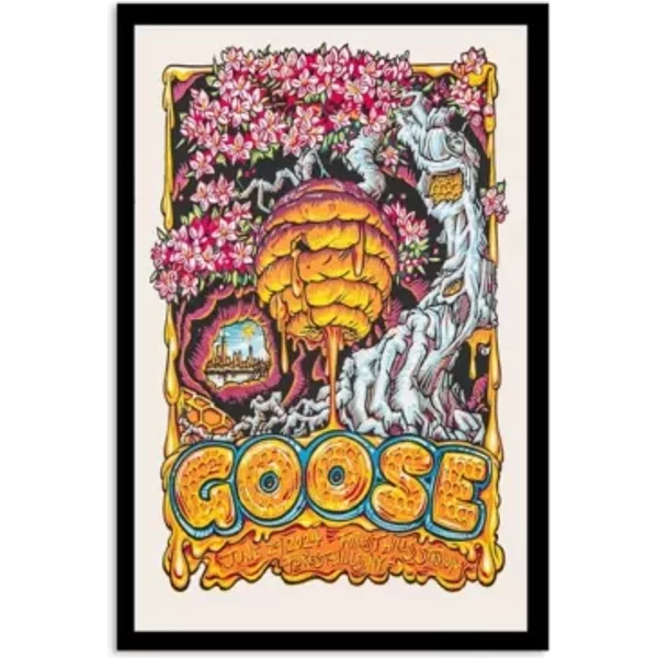 Goose Band Tour At Forest Hills Stadium In Nyc On June 29 2024 Poster-image