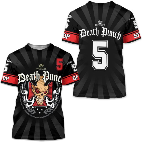 New Five Finger Death Punch 3D T-Shirt-image