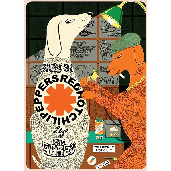Red Hot Chili Peppers Tour In George, Wa On May 31, 2024 Poster-image