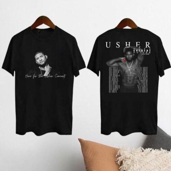 Tour 2024 Usher Past Present Future Shirt-image