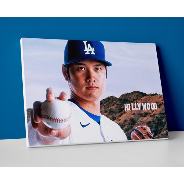 Shohei Ohtani Hollywood Poster Vintage Poster-image