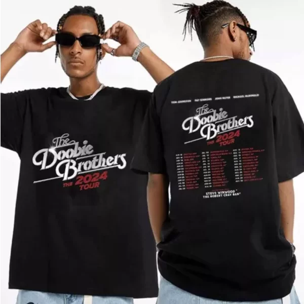 The Doobie Brothers The 2024 Tour Shirt, The Doobie Brothers Concert Shirt, The-image
