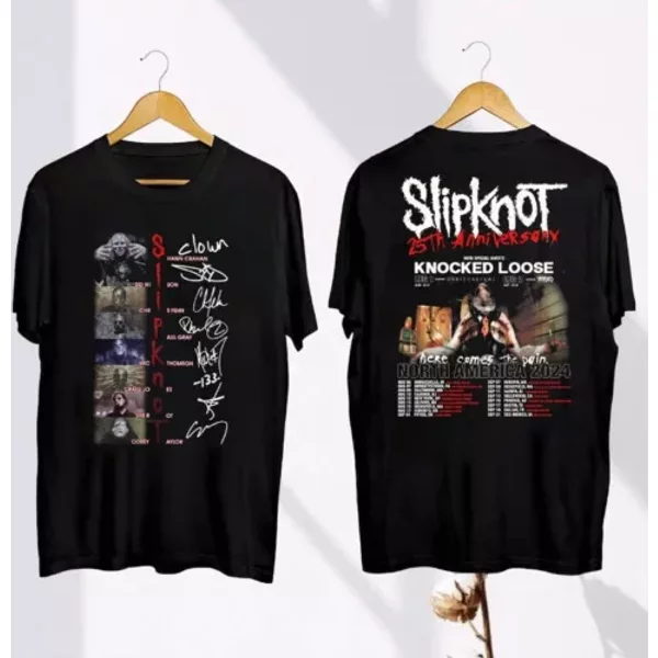 Here Comes The Pain 25Th Anniversary Tour 2024 Tshirt-image