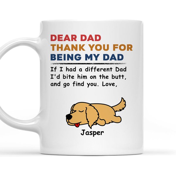 Bite The Butt - Personalized Custom Coffee Mug-image