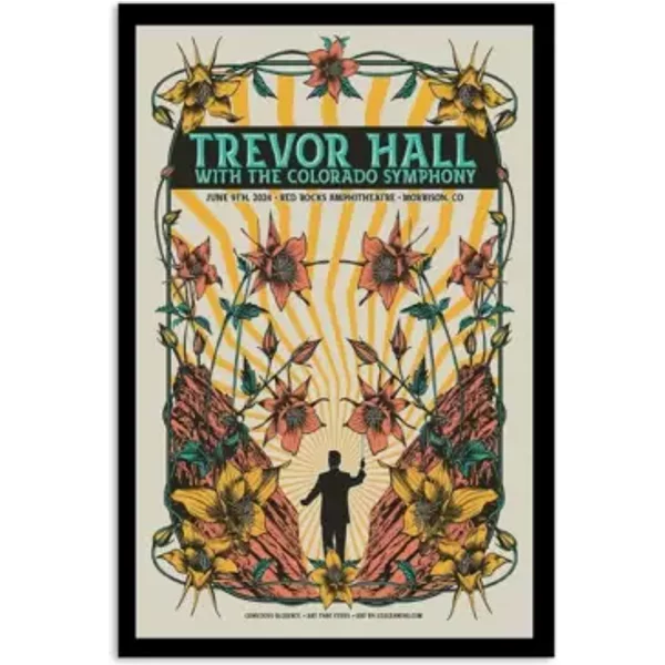 Trevor Hall Red-Rocks 2024 Poster-image