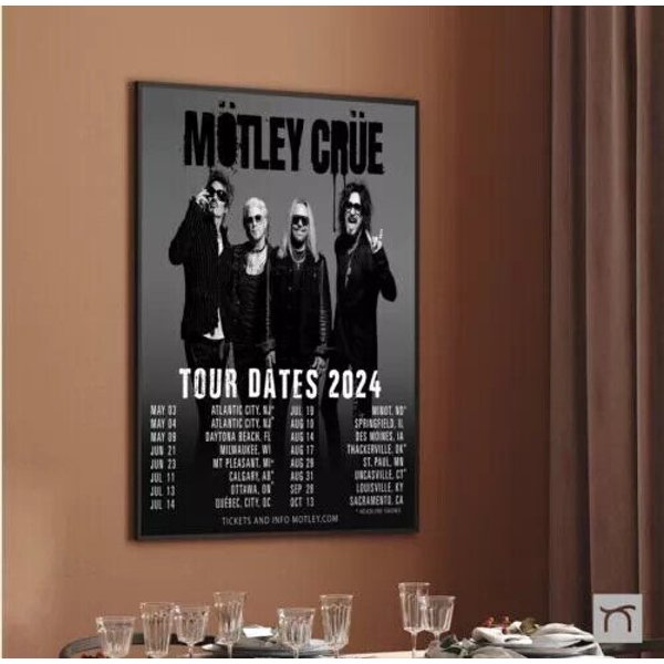 MöTley CrüE 2024 Tour Poster , Poster 2024-image