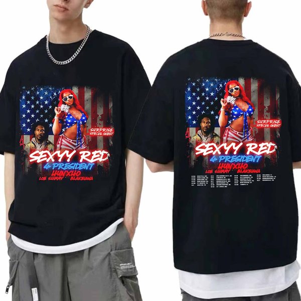 Sexyy Red - 4 President Tour 2024 Shirt-image