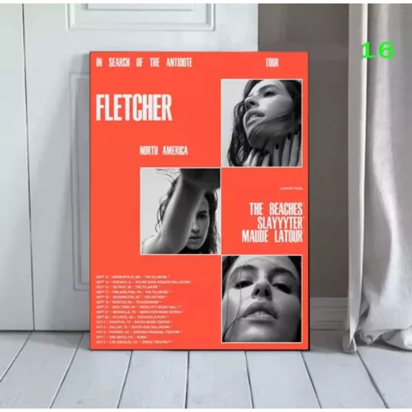 Fletcher - In Search Of The Antidote Tour 2024 Poster-image