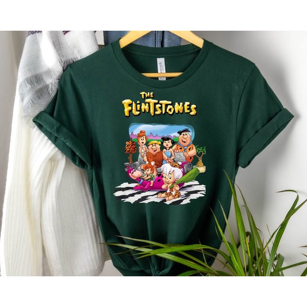 The Flintstones Shirt, Fred Flintstone, Bamm-Bamm Rubble, Family Gift Shirt-image