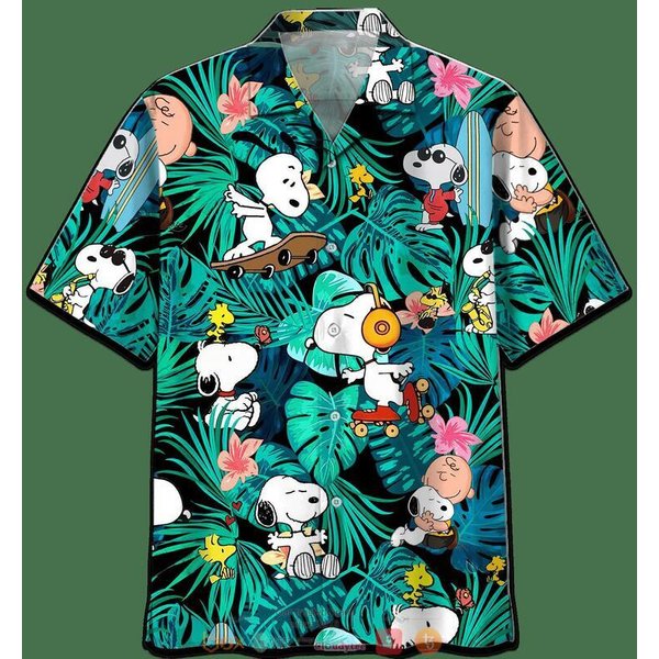 Cool Snoopy Hawaiians, Summer Vacation Gifts-image