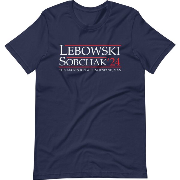 Lebowski Sobchak 2024 Unisex Comedy T-Shirt-image