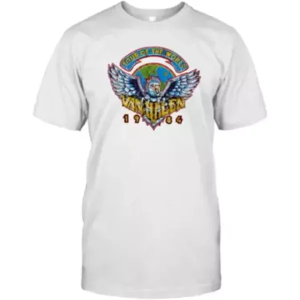 Vintage 1984 Van World Tour Monsters Of Rock Shirt-image