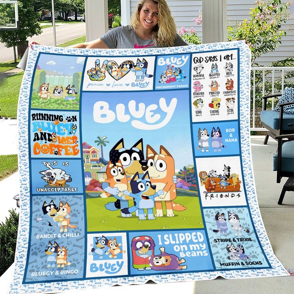 Blueydad Blanket, Cute Blueydad Blanket-image