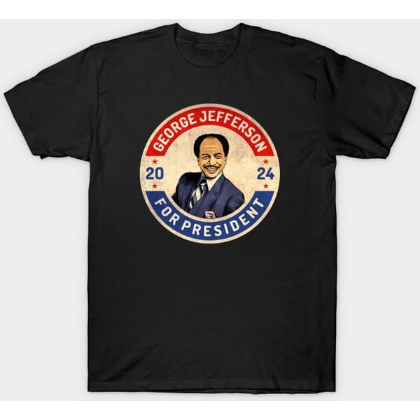 George Jefferson For President 2024 - George Jefferson - T-Shirt-image