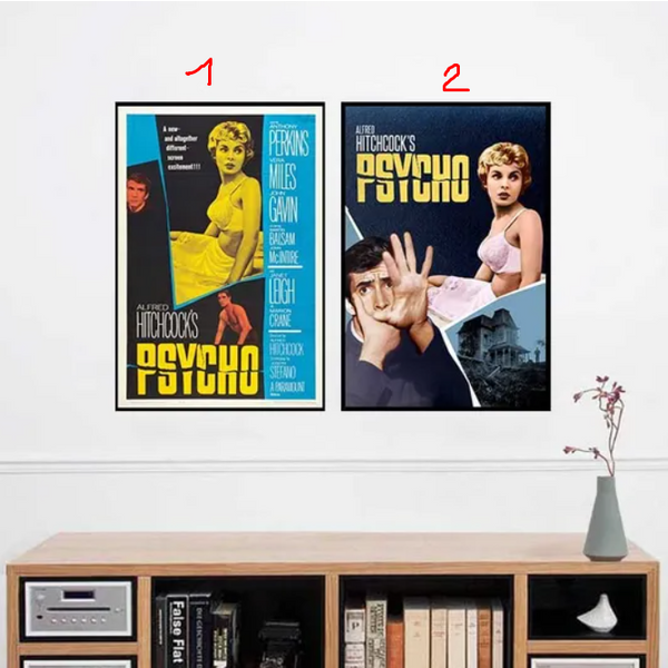 Psycho Movie Poster, Wall Decor-image