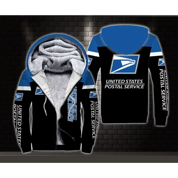 Postal Service 3D Fleece Hoodie-image