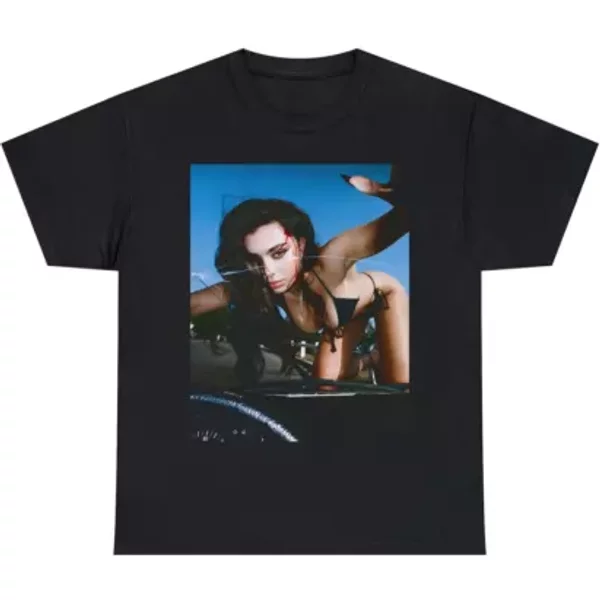 Charli Xcx Aesthetic Vintage T-Shirt Style, Bootleg 90S T-Shirt-image