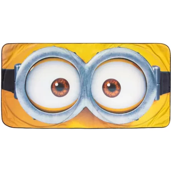 Despicable Me Minions Face Sunshade For Car Windshield-image