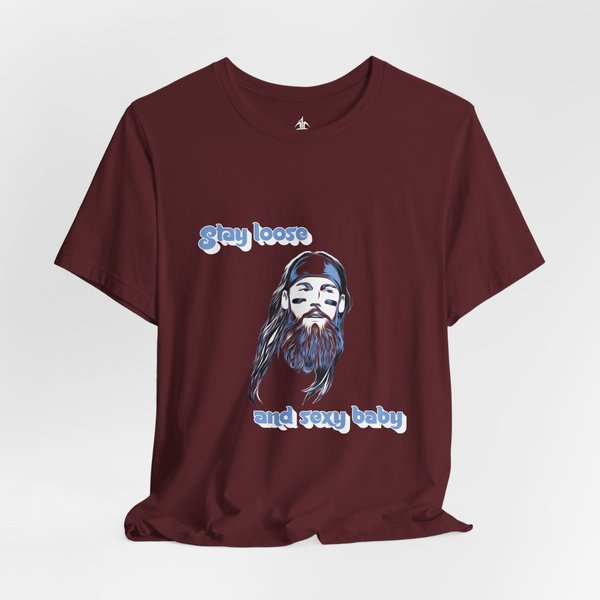 Brandon Marsh Stay Loose And Sexy Unisex Jersey Short Sleeve Tee-image
