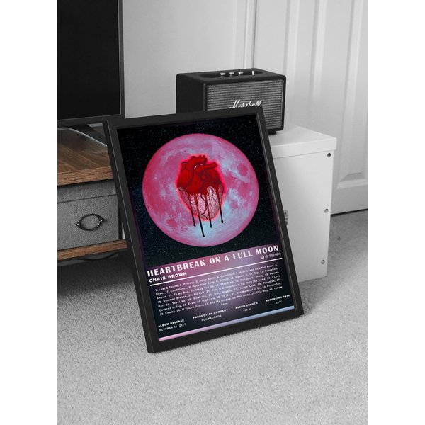 Chris Brown Gift Poster - Heartbreak Album-image