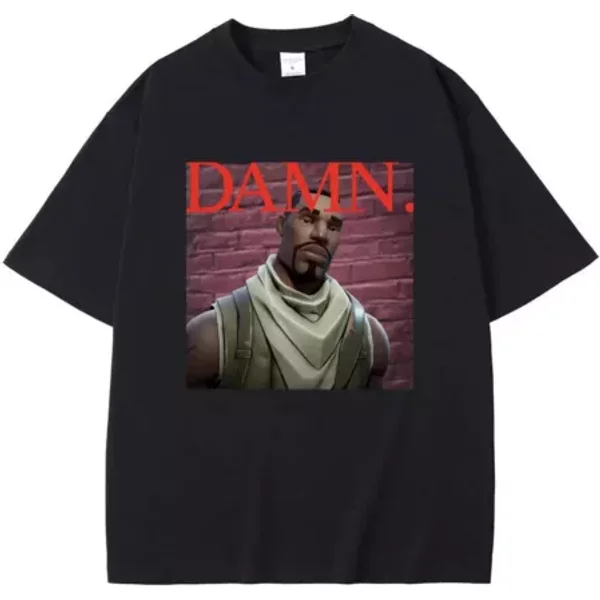 Rapper Kendrick Lamar Damn Funny Meme Tshirt Men Women Hip Hop T Shirt-image