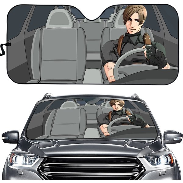 Leon Kennedy Car Sun Shade