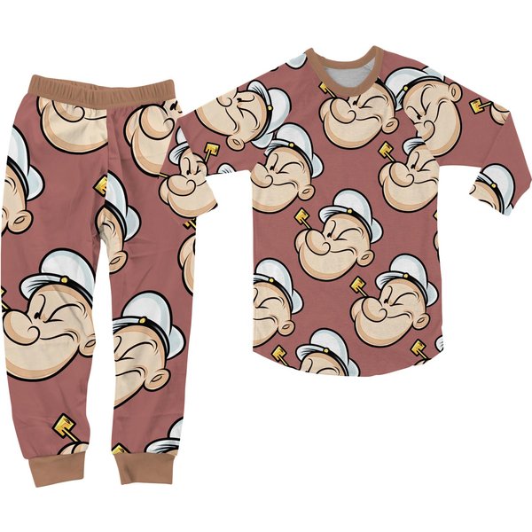 Popeye Pajamas, Popeye Family Matching Pajamas Set-image