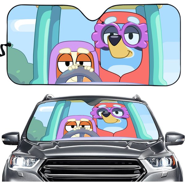 Rita And Janet Blueydad Car Sun Shades, Blueydad Car Shades