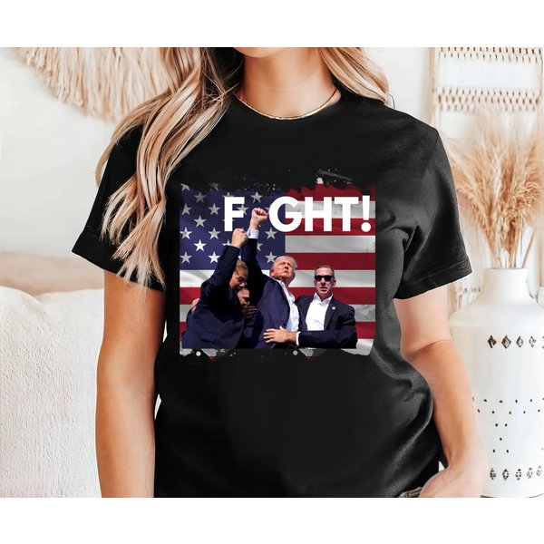 Fight Trump 2024 Rally T-Shirt-image