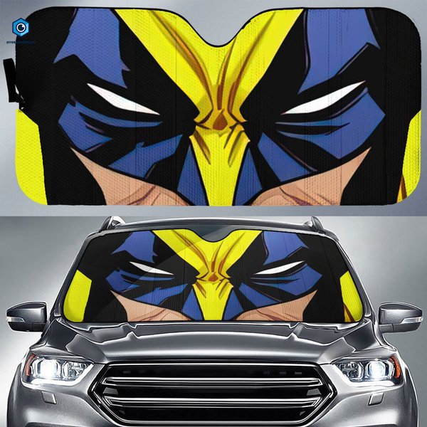 Wolverine Car Sun Shade | Wolverine Logan Car Windshield