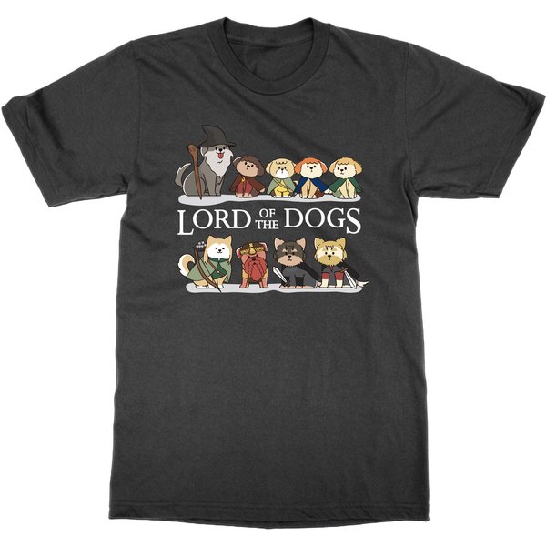 Lord Of The Dogs T Shirt, Funny Lotr Merch-image