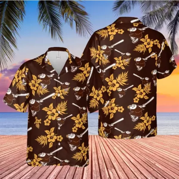 Diego Team Padres Vintage Hawaiian Shirt-image