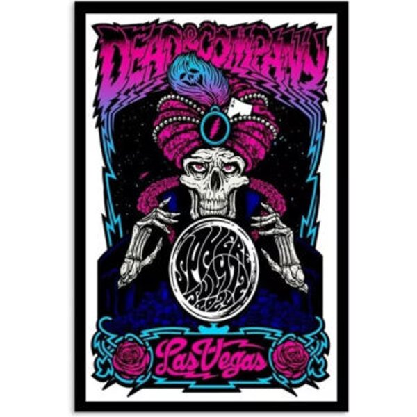 Dead And Company July 12 2024 Sphere Las Vegas Nv Music Tour Poster-image