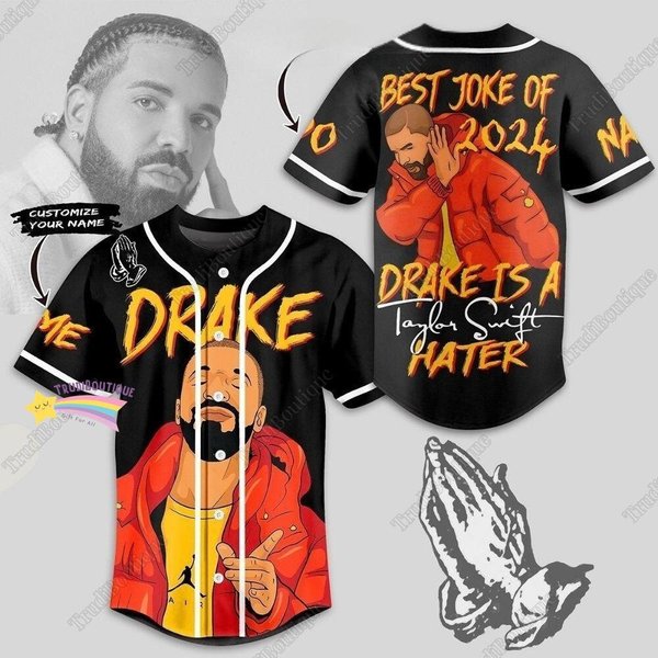 Drake Baseball Jersey Drake Tour Baseball Jersey-image