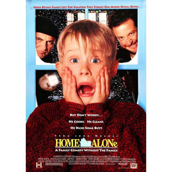 Home Alone (1990) Movie Poster Vintage Movies Poster-image