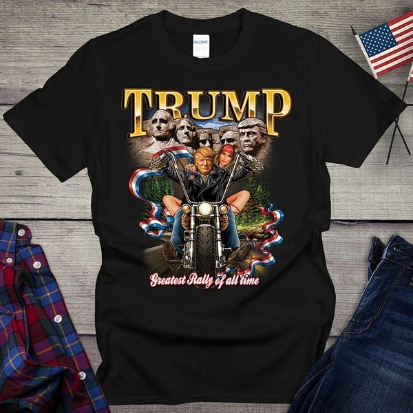 Donald Trump Shooting T-Shirt, Greatest Rally Of All Time Trump T-Shirt-image