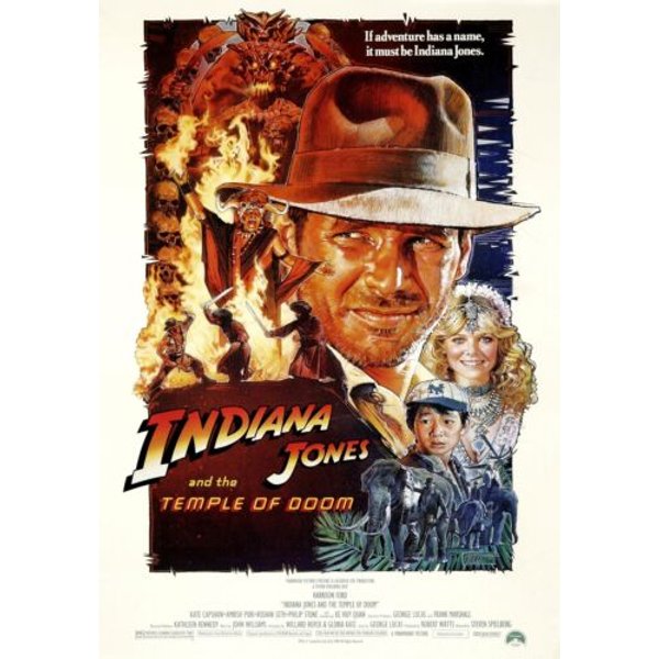 Indiana Jones And The Temple Of Dooom Poster-image