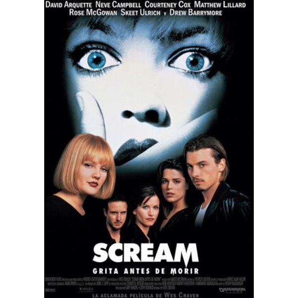 Scream (1996) Movie Horror Poster-image